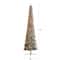 11ft. Pre-Lit Flocked Artificial Pencil Christmas Tree, Clear Lights